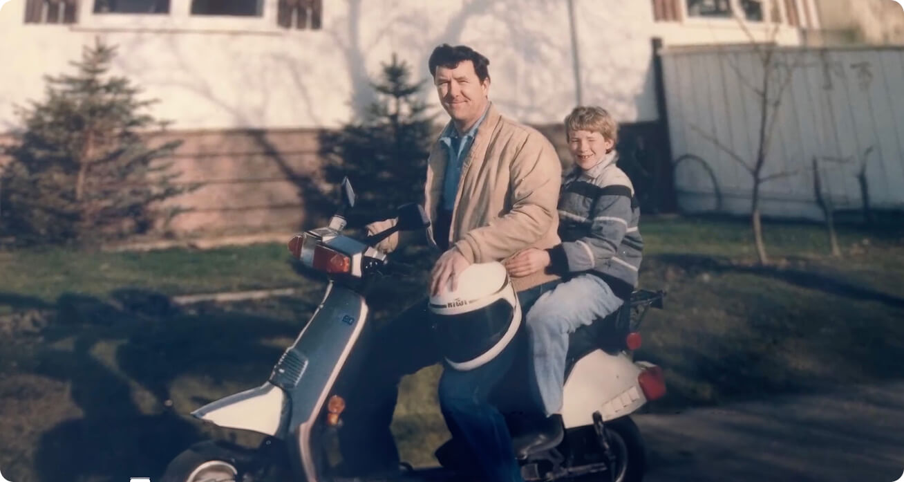 ryan and dad